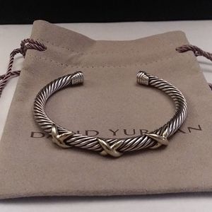 David Yurman Triple X Cable Cuff Bracelet